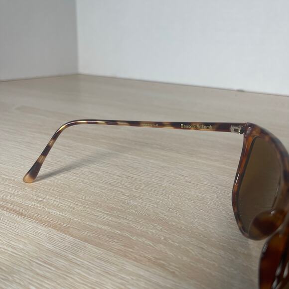 Vintage Bausch & Lomb I's W1556 Sunglasses Polarized Tortoise Shell Excellent - Picture 4 of 11
